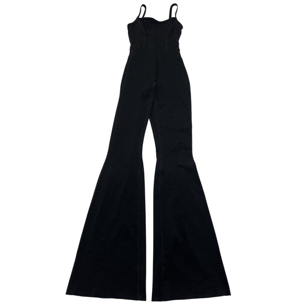 SET Active Sportbody Flare Jumpsuit in Black
